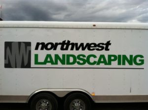 Northwest Landscape trailer graphic