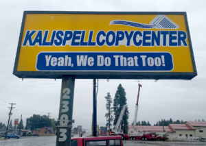 New KalCopy Backlit Sign