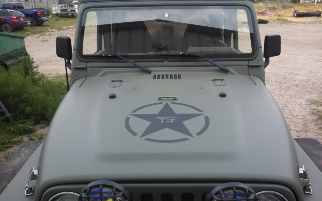 Olive Drab Jeep