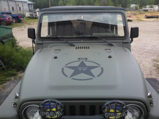 Olive Drab Jeep